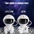 Projetor Galaxy Star LED Night Light Starry Sky Astronauta Porjetores Lâmpada P - ALACO