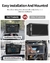 Multimídia Vídeo Player sem Fio, Rádio, Universal, 7 Polegadas, Carplay, Andr - comprar online