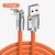 Linha de Dados C, 6A, 180 Rotação, Carregamento Ultra Rápido, Huawei, Samsung - ALACO