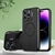 360 Proteção Total Para Iphone, Metal Magnético Snap Lock Case, Tampa de Vidro Dupla Face - comprar online