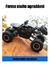 Carro de controle remote Zwn 1:12 / 1:16 4wd rc carro com luzes led 2.4g rádio