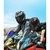 Capacete Esportivo, Unisex motocicleta flip up capacete, lente dupla, seção transversal, Alta segurança - ALACO