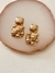 Brincos folheado a ouro- MF145 - comprar online