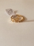 Anel Folheado a ouro - Num 16 DP138