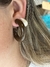 ARGOLA ACETATO MARROM