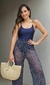 Calça Tule – Azul/Off