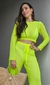 Conj. Cropped e Calça - Lima - loja online