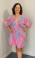Saída Carol Tule – Rosa/Azul - loja online