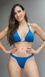 Conj. Biquíni Fio Duplo Azul - comprar online