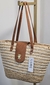 Bolsa Fecho e Alças Couro Sintético