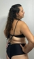 Conj. Biquíni Hot Pant Fio duplo e Tomara que Caia - Preto - comprar online
