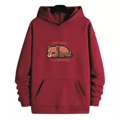 Blusa Moletom Urso Hibernando na internet