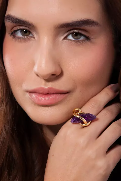 ANEL REVIRAVOLTA-AMETISTA