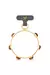 Bracelete Click Charm OLHO DE TIGRE