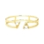 bracelete triangular duas voltas