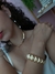 bracelete movimento dourado