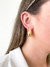 Argola Abaloada Fina M - comprar online