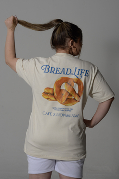 Oversized Bread of Life - Bege / Unissex - comprar online