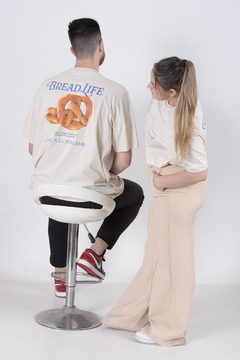 Imagem do Oversized Bread of Life - Bege / Unissex