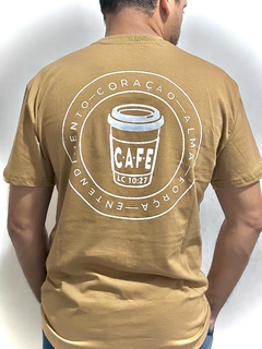 Camiseta Adulto Manga Curta Unissex C.A.F.E (LC 10.27) na internet