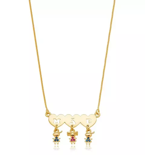 Colar Personalizavel / Edicao Dia das Maes - comprar online