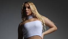 CHOKER TULE LUREX