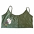 Top Faixa Croco