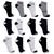 Kit Pacote de Meia Cano Curto Soquete Sport Adulto Masculino 12 Pares