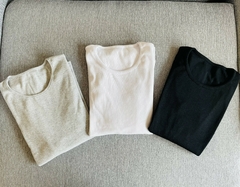 Remera Morley manga larga