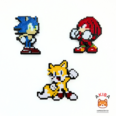 Mini Imanes Sonic pack x3