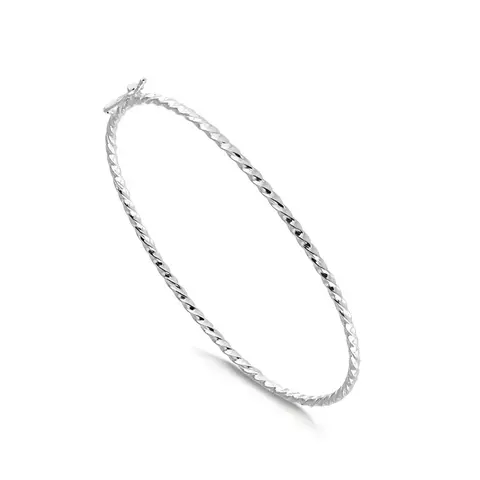 Bracelete Fio Torcidinho - Prata 925