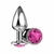 PLUG ANAL SILVER 6,5X3 CM LA PIMIENTA - comprar online