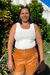 SHORT COURO PREMIUM COM CINTO - comprar online