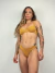 Biquíni Nina Mostarda texturizado