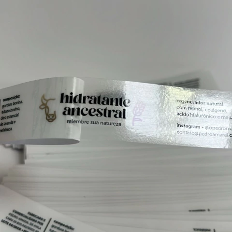 Rótulos Personalizados para Comséticos | Vinil Transparente - comprar online