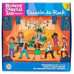 ESCUELA de ROCK - Rompecabezas 210 p.