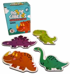 DINO - Rompecabezas 3 y 4 piezas - comprar online