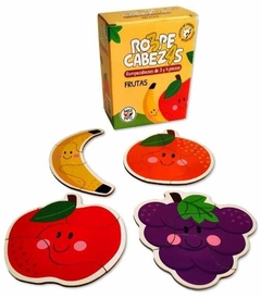 FRUTAS - Rompecabezas 3 y 4 piezas - comprar online