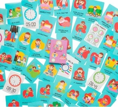MI RUTINA Y LA HORA - Cartas Didácticas de en internet
