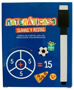 MATEMÁTICAS 1 SUMAS Y RESTAS - Cartas Didácticas