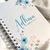 Caderno sem Pauta - Capa personalizada com logo