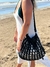 Bolso macrame azul