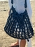 Bolso macrame azul - comprar online