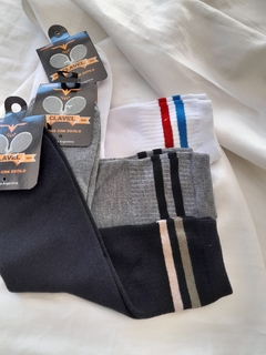 Medias Tennis CLAVEL 3x$7000 en internet