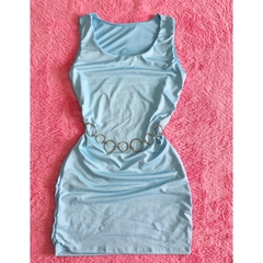 Vestido celeste - comprar online