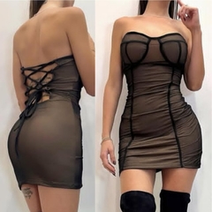 vestido beige - comprar online