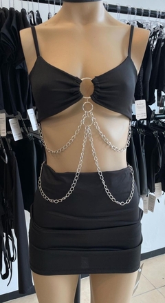 Vestido Cadena negro en internet