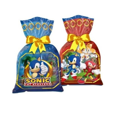 Sacola Plástica Sonic - 12 unidades