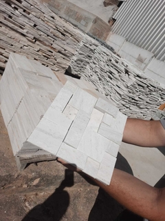 Mosaico São Tomé Branco 3D - comprar online