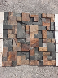 Mosaico Pedra Ferro 3D